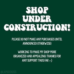 SHOP UNDER CONSTRUCTION